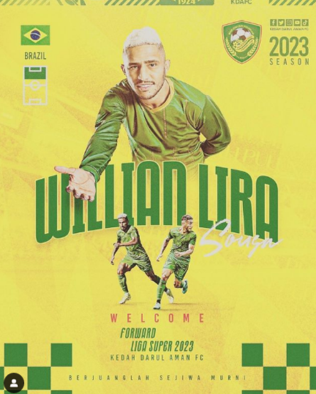 Willian Lira, atacante